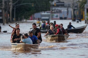 Las últimas inundaciones en Brasil