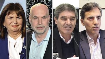 Patricia Bullrich, Horacio Rodríguez Larreta,