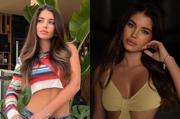 Flavia Laos fue captada en una bochornosa situación en la calle. (Foto: Instagram)