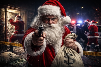 Un asalto a un supermercado