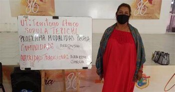 Aura Esther García perdió la