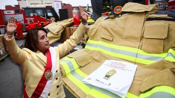 Durante la ceremonia del 27