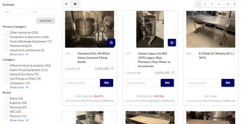 Subasta de artículos de Twitter.