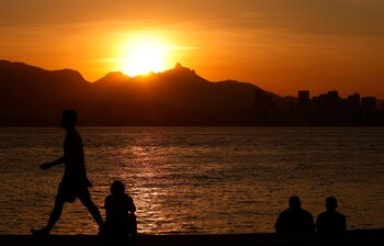 Vista del atardeceren la Bahía