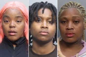 Nafisa Dockery, Dionjana Cochran y Davana Cochran enfrentan cargos por allanamiento de morada y resistencia a la autoridad tras el incidente (Centro Correccional Turner Guilford Knight)