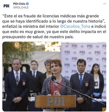 Evidencia presentada contra médicos colombianos