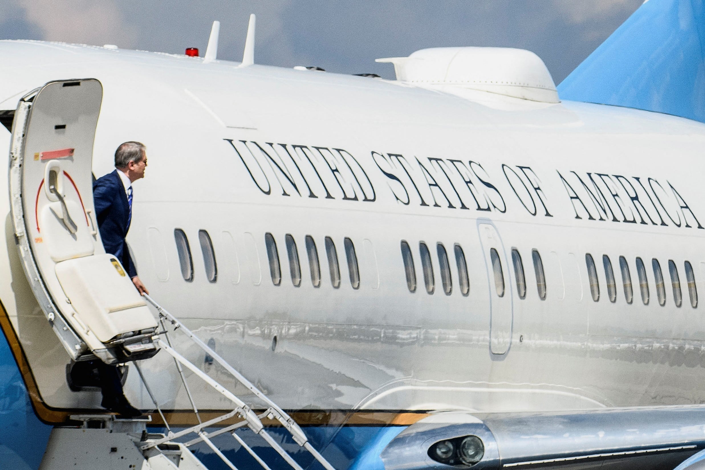Bessent llegó ayer a Asheville, Carolina del Norte, EEUU (REUTERS/Melissa S. Gerrits)