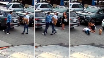 Conductor ilegal de Uber golpeó