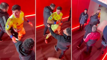 El tenso cruce entre Dibu