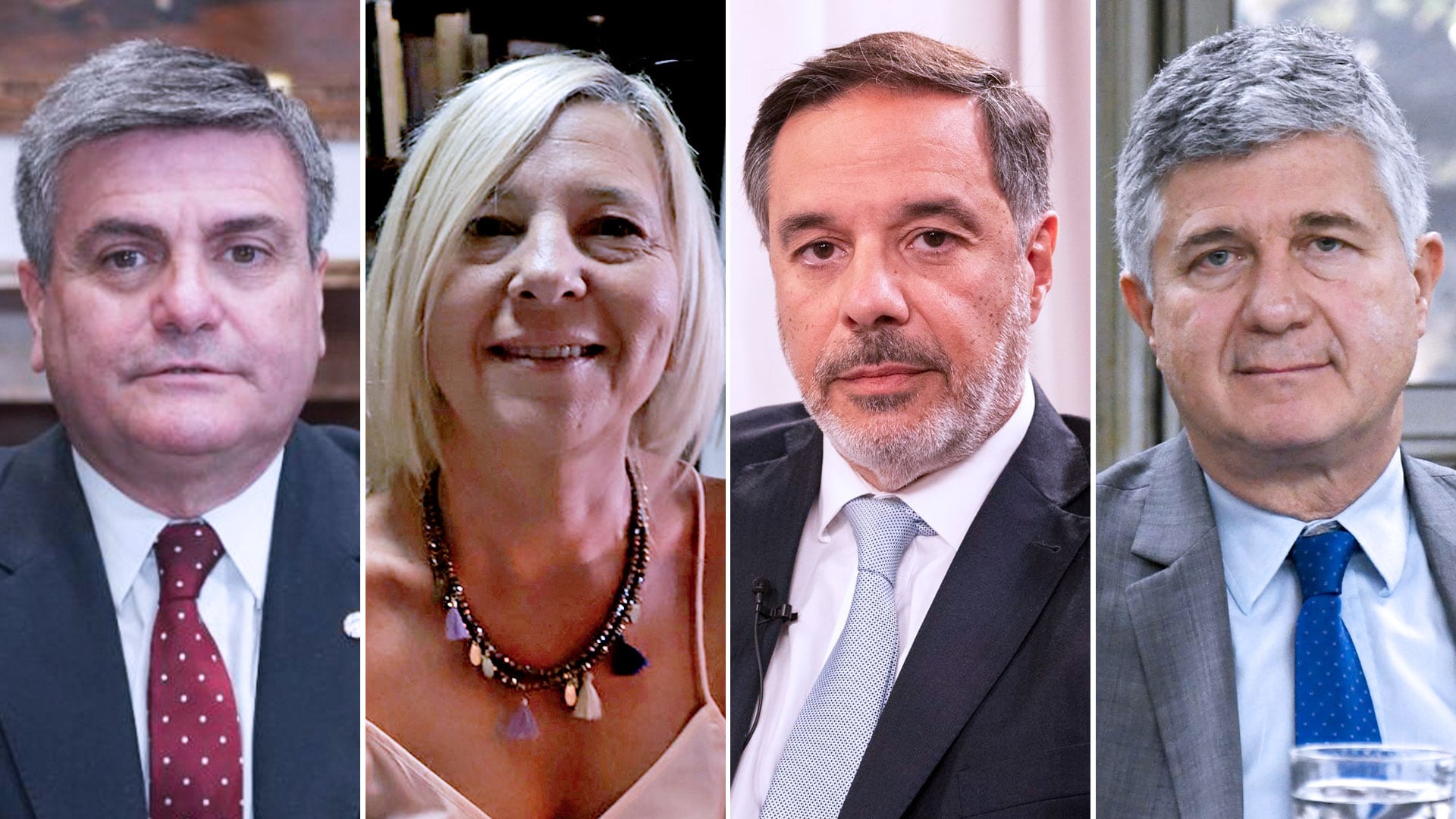 Marcelo Gallo Tagle, Gabriela Vázquez, Walter Venditti y Juan Manuel Culotta encabezan las cuatro listas habilitadas