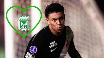 Johan Rojas, jugador de Vasco da Gama, confiesa su amor por Atlético Nacional desde Brasil: “Amor y lealtad”
