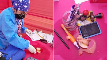 Agresión a enfermeras en Campo