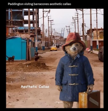 Memes sobre Paddington en Perú.