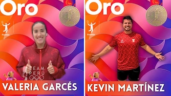 Kevin Martínez y Valeria Garcés consiguen las preseas doradas en paleta frontón para el Team Perú en los Juegos Suramericanos 2026