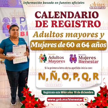 El operativo de registro para