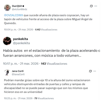 Vecinos de la zona mostraron