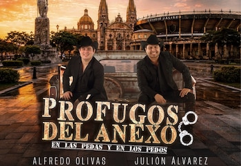 Prófugos del Anexo llega al Estadio Jalisco en Guadalajara con un concierto de Julión Álvarez y Alfredo Olivas. - (Instagram)