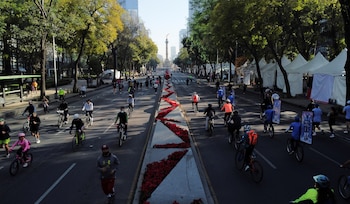 El anuncio lo difundió la cuenta oficial @MIBiciCDMX en X, con un aviso marcado como urgente. REUTERS/Raquel Cunha