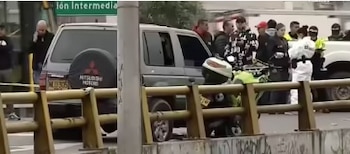 La camioneta acumula 22 multas