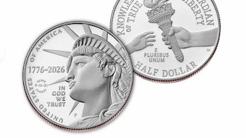 La Casa de Moneda de EE UU puso a la venta una moneda de 50 centavos por el 25.º aniversario del 11-S