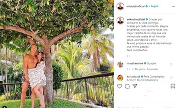 La pareja aprovecha los días