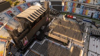 Así es el imponente escenario