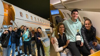 Diego Elías celebró junto a