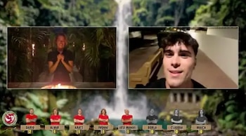 'Supervivientes': Claudia ha disfrutado de una llamada con su novio. (Telecinco)