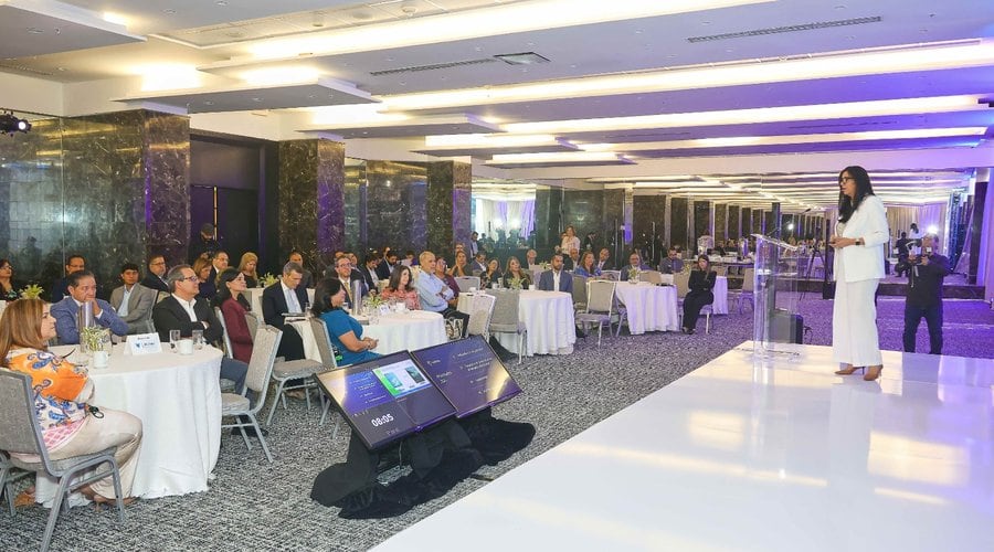 Olga Cantillo, presidenta ejecutiva de Latinex, destacó que en 2025 se invirtió en infraestructura, se elevaron estándares y se fortaleció el mercado local para encarar 2026 con una visión de crecimiento. Cortesía Latinex