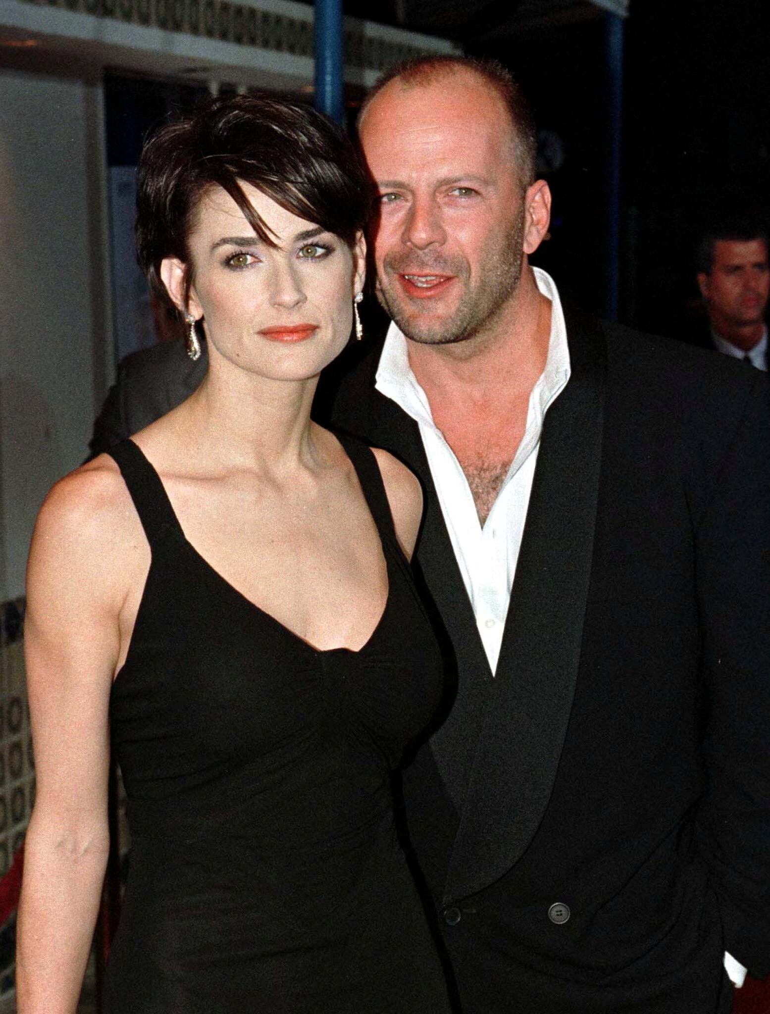 Demi Moore sigue siendo amiga de Bruce Willis incluso después de su divorcio (REUTERS)