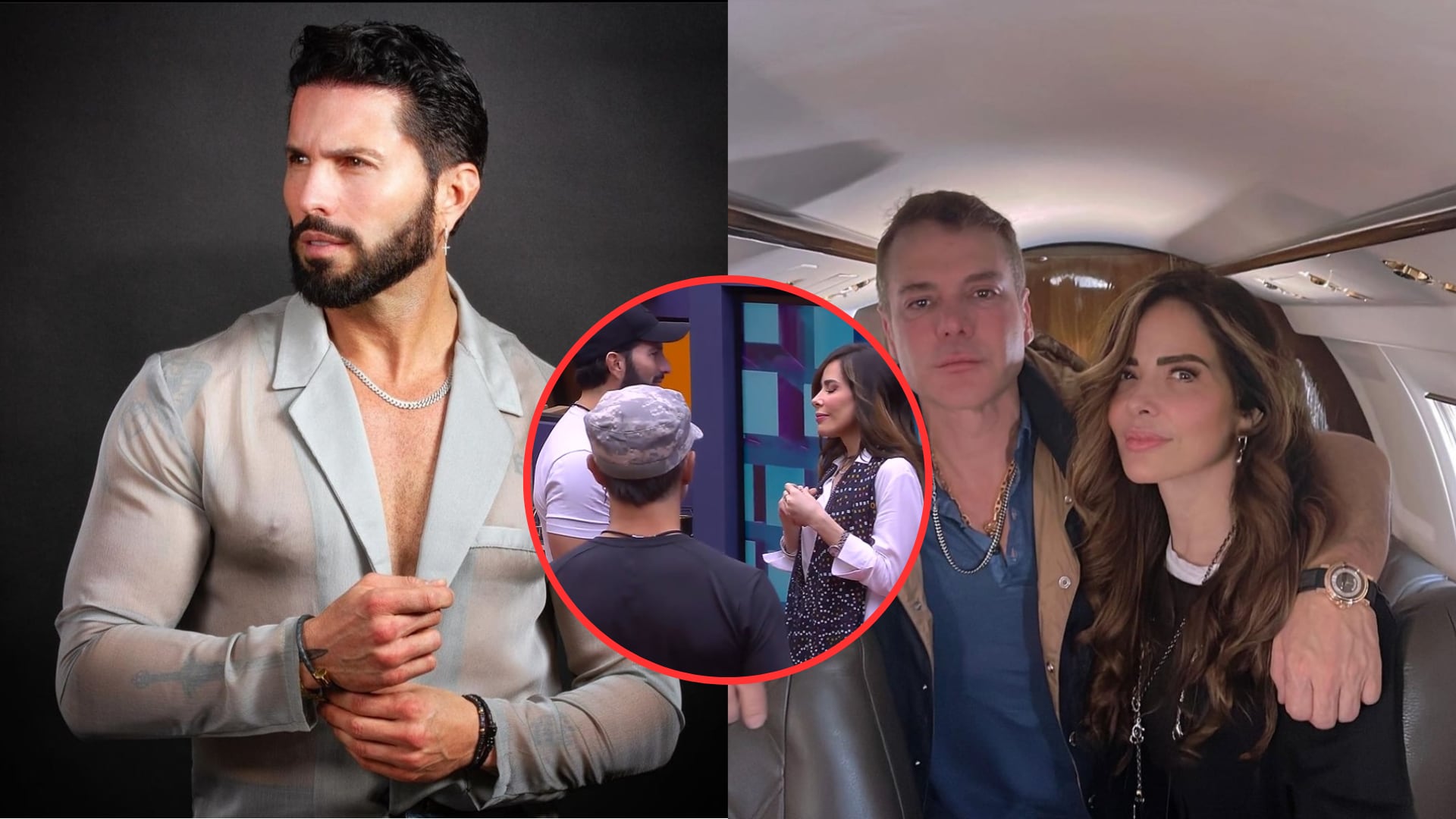 Gloria Trevi encaró a Poncho de Nigris por el secuestro de su esposo (fotos: ig/armandogomez73//ponchodenigris)