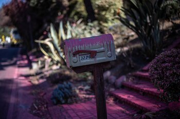 El distintivo color rojo del