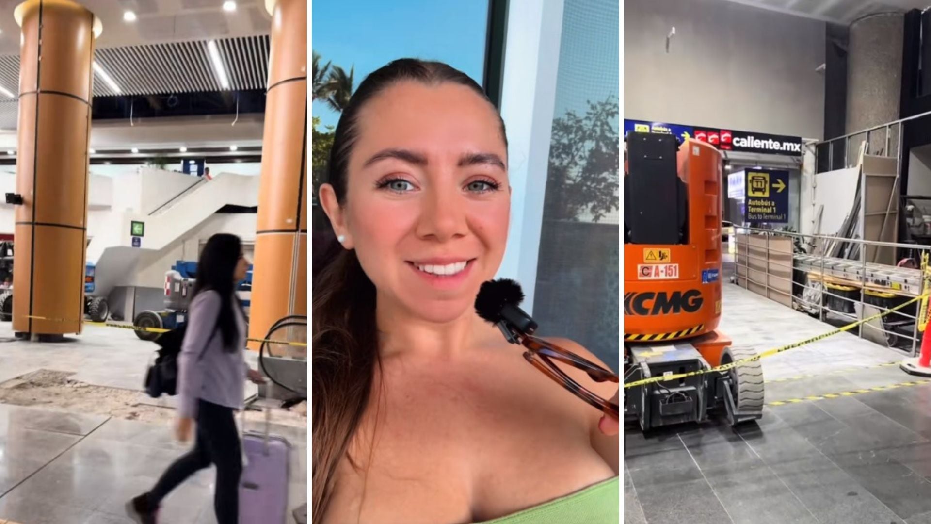 El video viral muestra largas filas, obras inconclusas y problemas de movilidad que enfrentarían miles de turistas durante la Copa del Mundo. (TikTok /@ari___888)