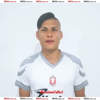 Luis Páez porta la playera de Neza FC (Foto: Cortesía/ Neza FC)