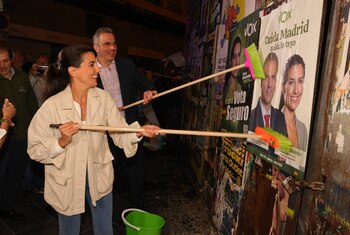 Rocío Monasterio, candidata de Vox,