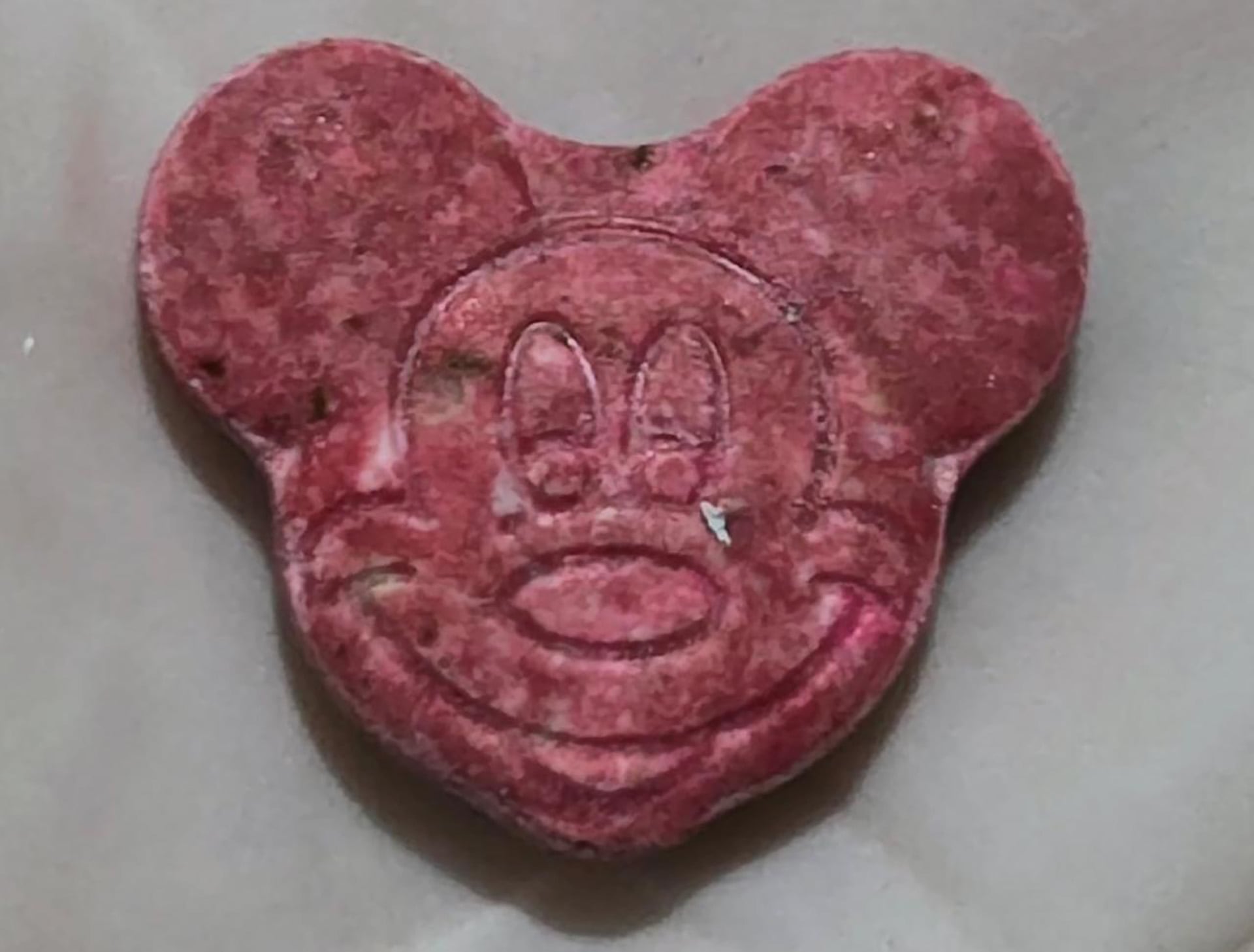 Las pastillas con la cara de Mickey Mouse