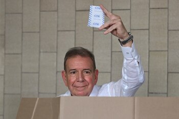 El voto de Edmundo González