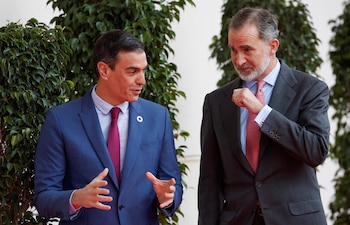 Spain's Prime Minister Pedro Sanchez