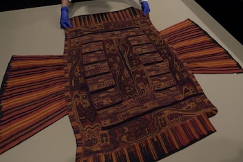 APEC 2024: líderes mundiales apreciarán la esclavina, exclusiva prenda ceremonial Paracas