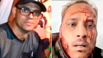 Uno de los militares venezolanos