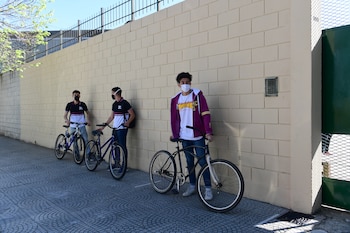 Los chicos se acercaron en