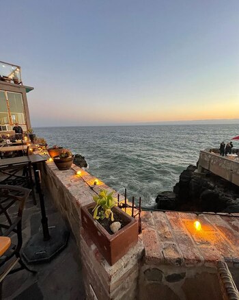 Vista al Oceáno Pacífico desde