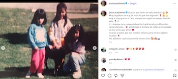 La actriz y modelo Jessica Cediel celebró su cumpleaños 44 compartiendo fotos de su juventud y un mensaje lleno de nostalgia - crédito @jessicacedielnet/Instagram