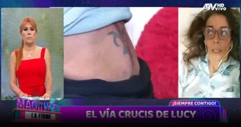 Lucy Bacigalupo se sometió a