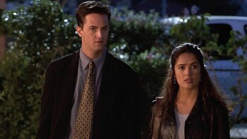 Matthew Perry y Salma Hayek
