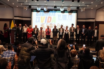 El nuevo gabinete alterno estará conformado por 13 exministros y exfuncionarios del gobierno de Gustavo Petro - crédito suministrado a Infobae Colombia