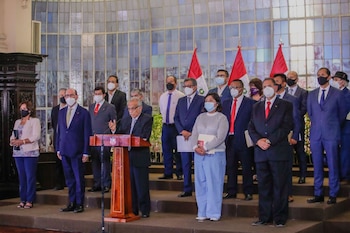 El gabinete de Aníbal Torres