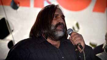 Baradel también criticó la gestión
