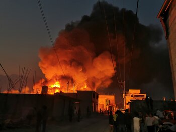 El incendio ha durado varias