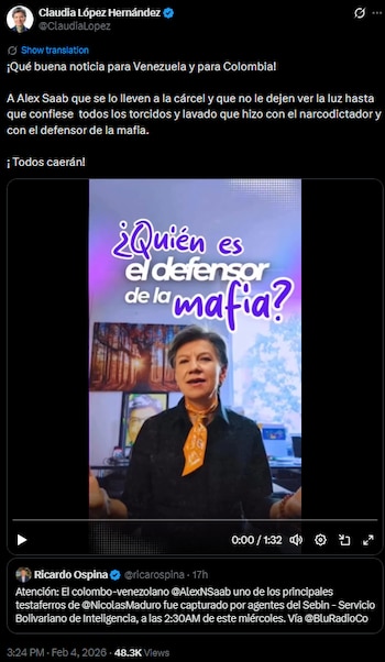 La exalcaldesa de Bogotá retoma